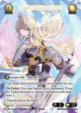 Triskit, Guidance Angel (CSR) (017) [Supporter Pack 1] Foil Grand Archive Single Weebs of the Shore