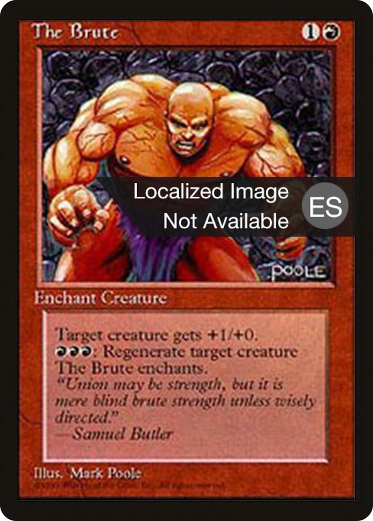 The Brute (4BB-226) [Fourth Edition Foreign Black Border] MTG Single Wizards of the Coast