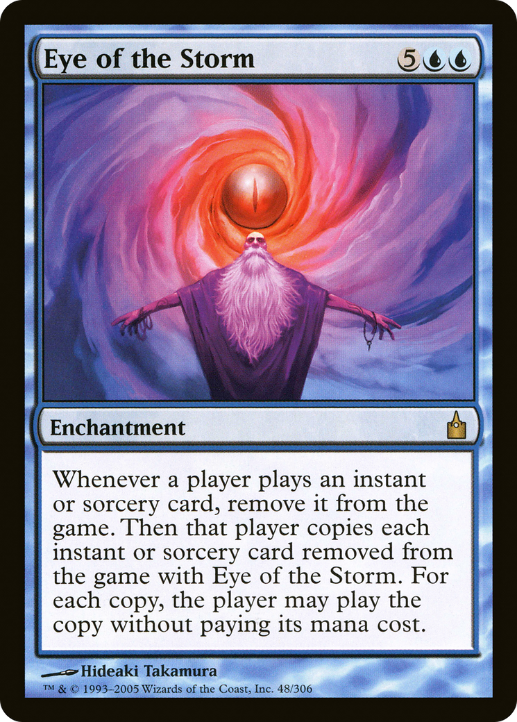 Eye of the Storm (RAV-048) [Ravnica: City of Guilds] Foil MTG Single Wizards of the Coast