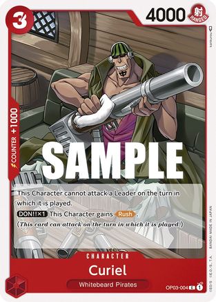 Curiel (OP03-004) [Pillars of Strength] One Piece Single Bandai
