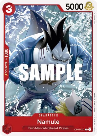 Namule (OP03-007) [Pillars of Strength] One Piece Single Bandai