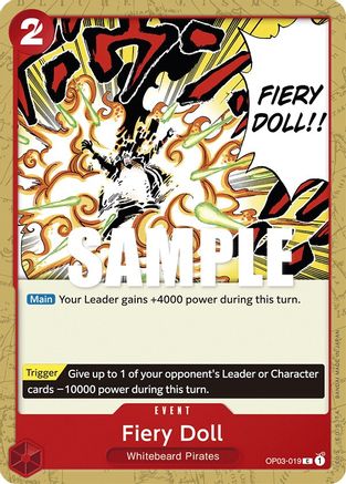 Fiery Doll (OP03-019) [Pillars of Strength] One Piece Single Bandai