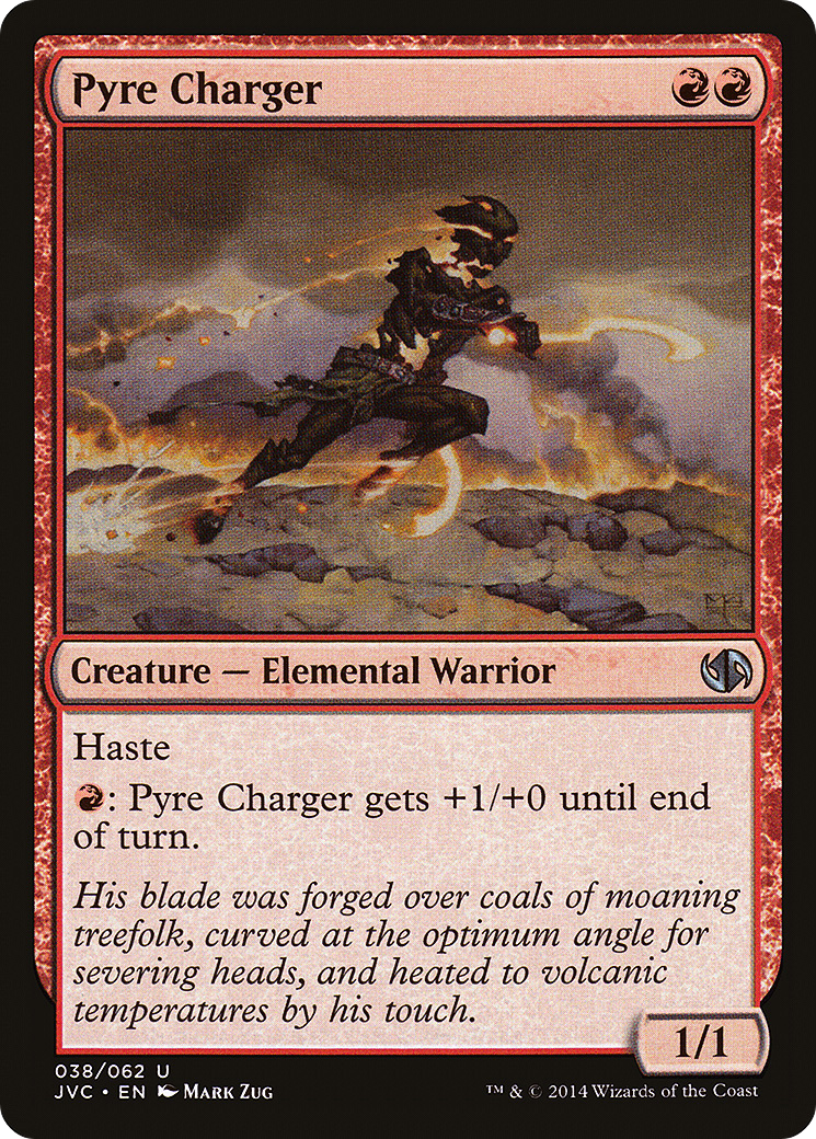 Pyre Charger (DD3-038) [Misc] Duel Decks Anthology: Jace vs. Chandra MTG Single Wizards of the Coast