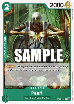 Pearl (OP03-031) [Pillars of Strength] One Piece Single Bandai