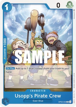 Usopp's Pirate Crew (OP03-042) [Pillars of Strength] One Piece Single Bandai