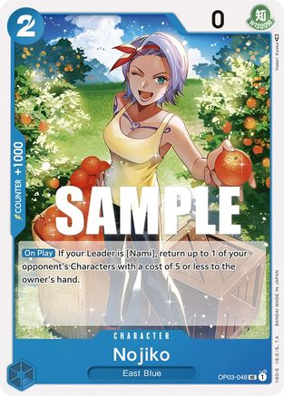 Nojiko (OP03-048) [Pillars of Strength] One Piece Single Bandai