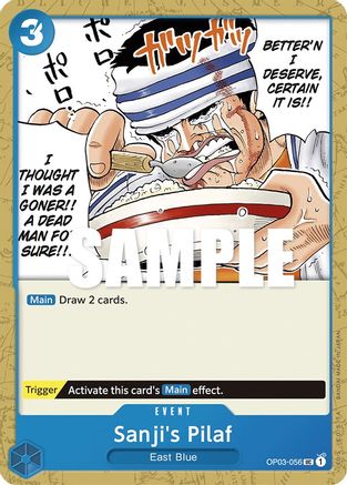 Sanji's Pilaf (OP03-056) [Pillars of Strength] One Piece Single Bandai