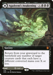 Agadeem's Awakening (ZNR-336) [Zendikar Rising] (Extended Art) Foil MTG Single Wizards of the Coast