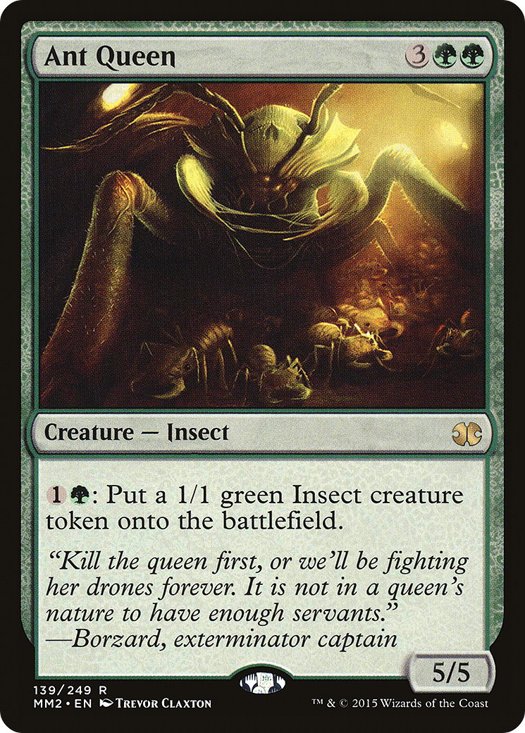 Ant Queen (MM2-139) [Modern Masters 2015] Foil MTG Single Wizards of the Coast