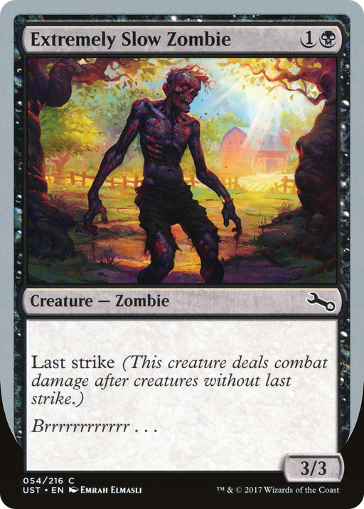 Extremely Slow Zombie (A) (UST-054) [Unstable] MTG Single Wizards of the Coast