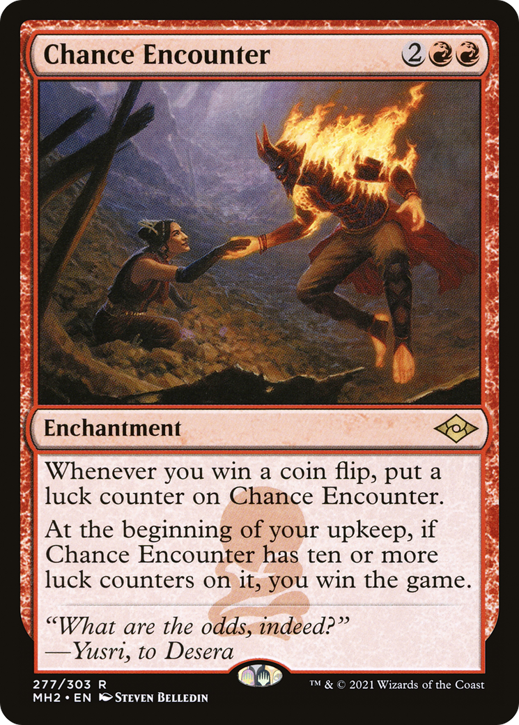 Chance Encounter [Modern Horizons 2] MTG Single Magic: The Gathering
