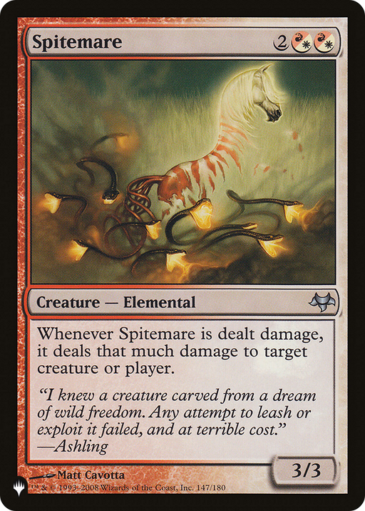 Spitemare (LIST-EVE-147) [Mystery Booster] The List MTG Single Wizards of the Coast