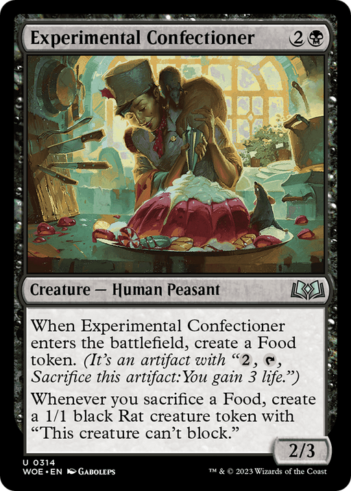 Experimental Confectioner (WOE-314) [Wilds of Eldraine] MTG Single Wizards of the Coast