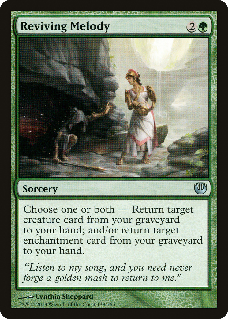 Reviving Melody (JOU-138) [Journey into Nyx] MTG Single Wizards of the Coast