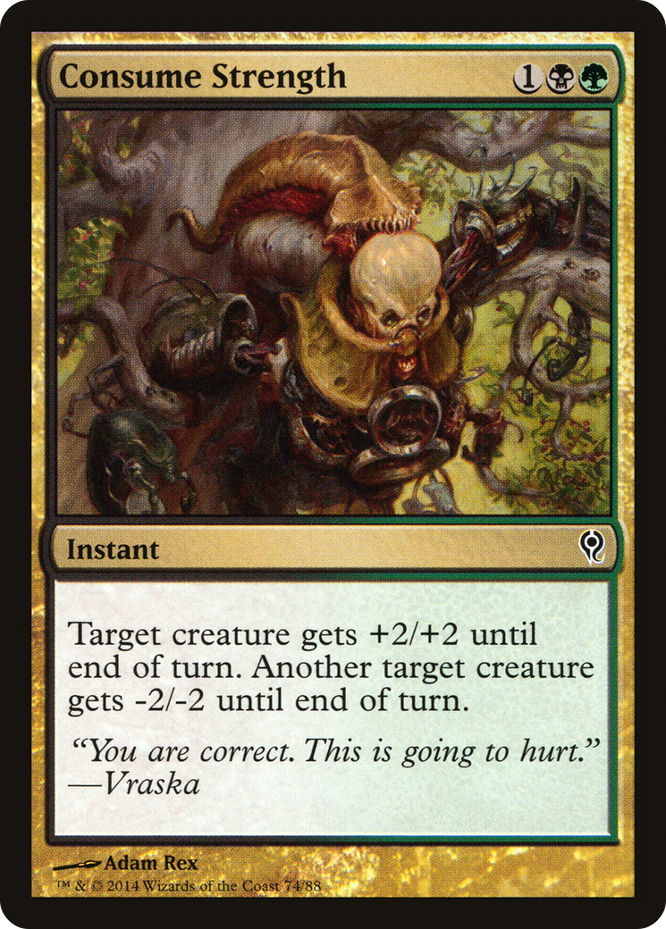 Consume Strength (DDM-074) [Misc] Duel Decks: Jace vs. Vraska MTG Single Wizards of the Coast