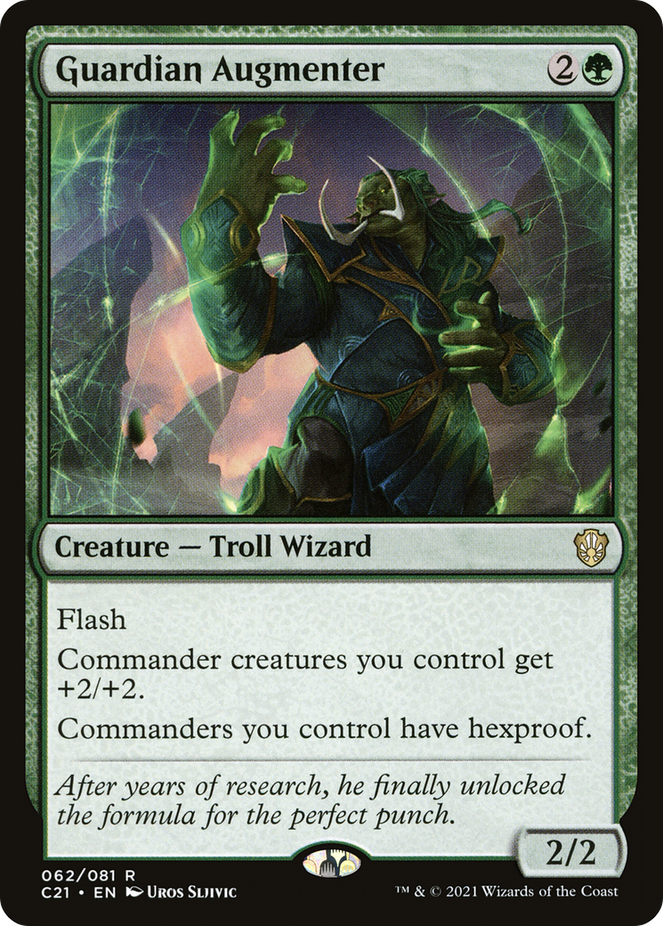 Guardian Augmenter (C21-062) [Commander 2021] MTG Single Wizards of the Coast