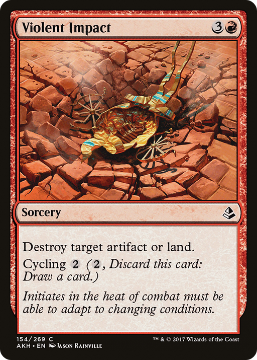 Violent Impact (AKH-154) [Amonkhet] MTG Single Wizards of the Coast
