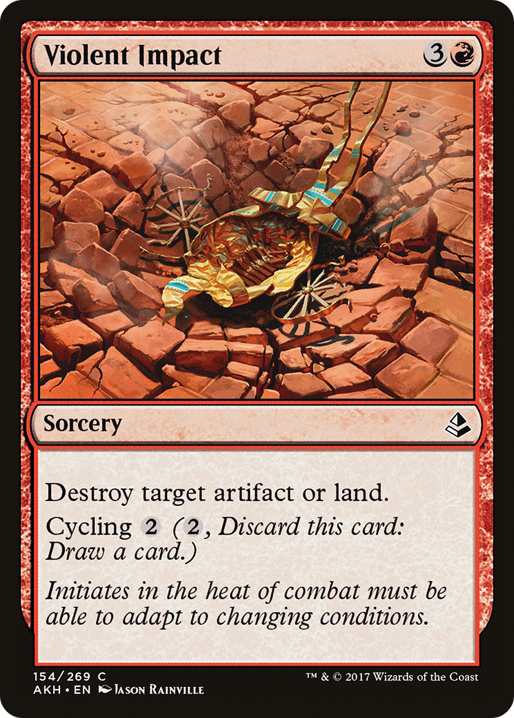 Violent Impact (AKH-154) [Amonkhet] Foil MTG Single Wizards of the Coast