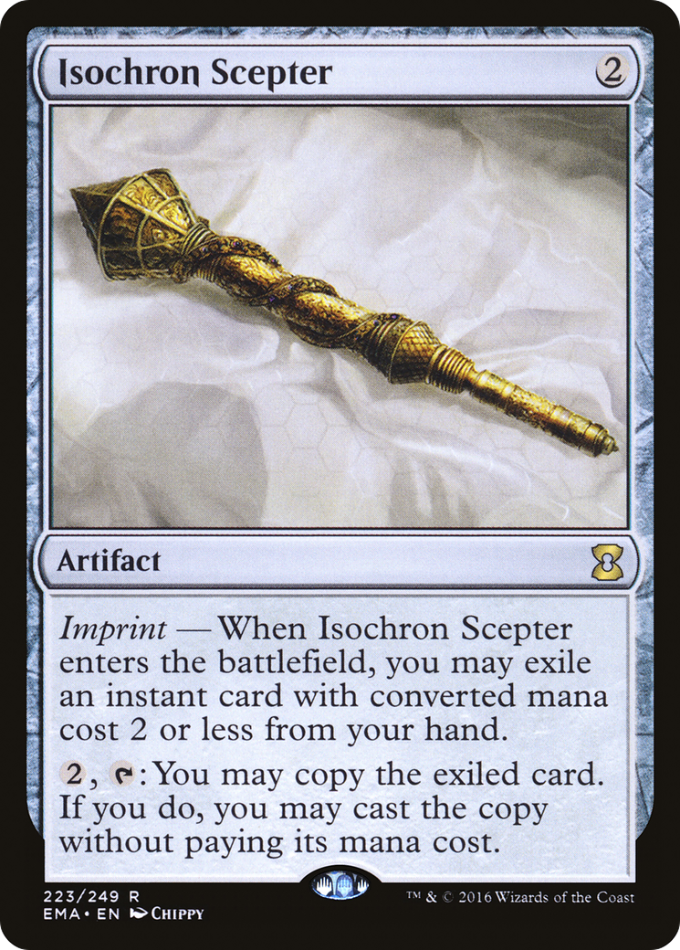 Isochron Scepter (EMA-223) [Eternal Masters] Foil MTG Single Wizards of the Coast