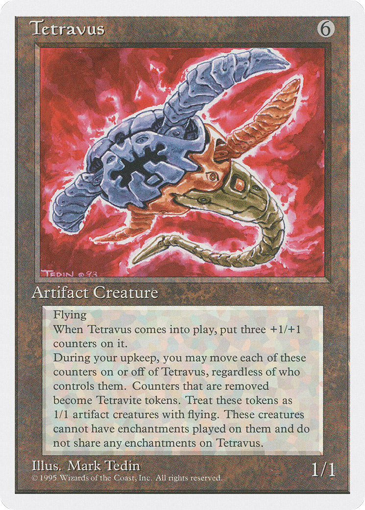 Tetravus (4ED-350) [Fourth Edition] MTG Single Wizards of the Coast