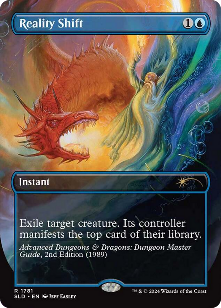 Reality Shift (SLD-1781) [Secret Lair] Drop (Borderless) MTG Single Wizards of the Coast