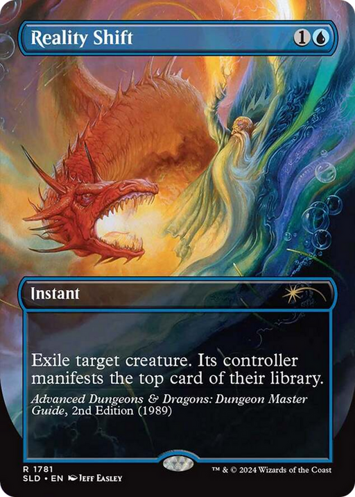 Reality Shift (SLD-1781) [Secret Lair] Drop (Borderless) MTG Single Wizards of the Coast