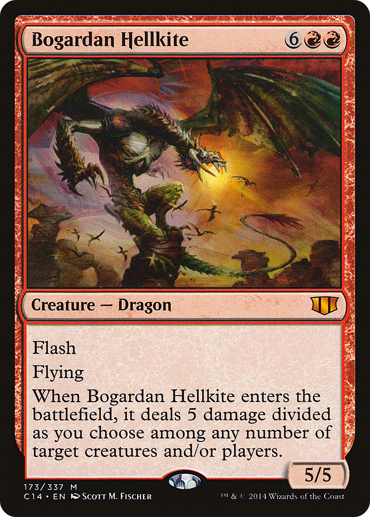 Bogardan Hellkite (C14-173) [Commander 2014] MTG Single Wizards of the Coast
