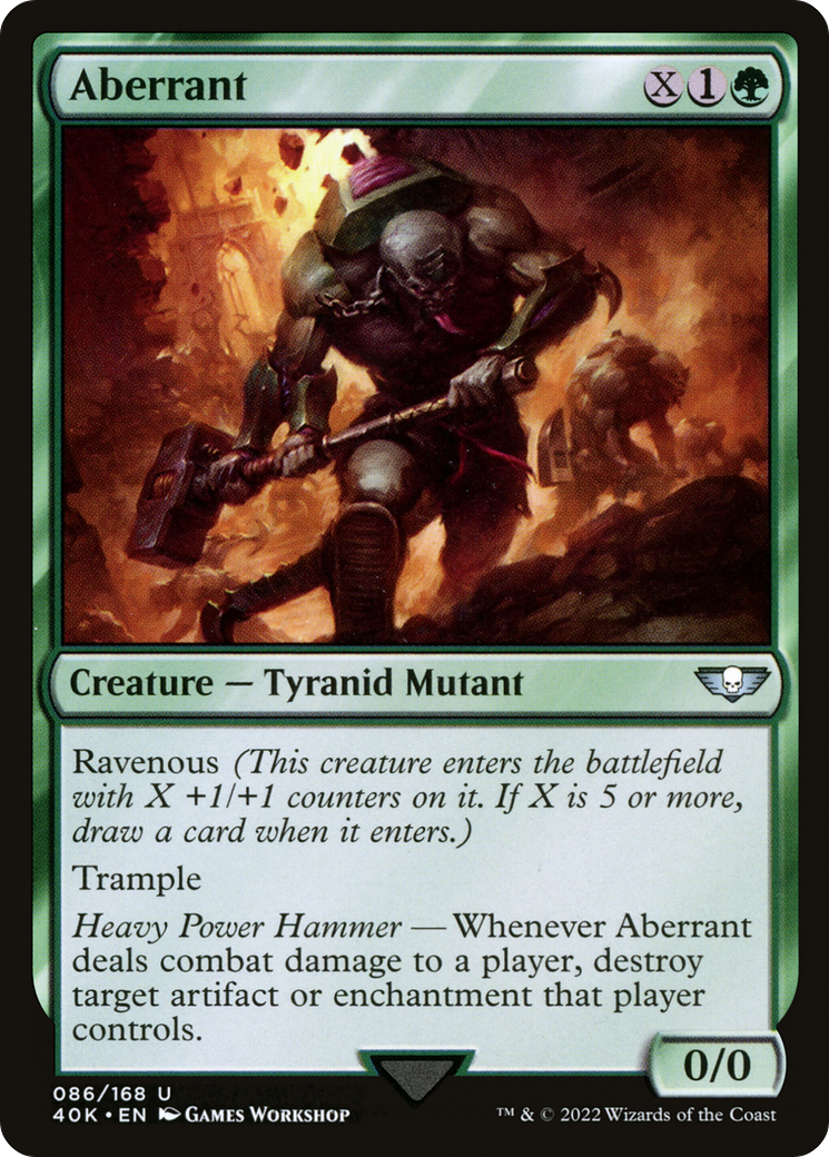 Aberrant (40K-086) [Warhammer 40,000 Commander] MTG Single Wizards of the Coast