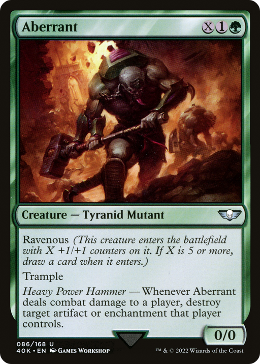 Aberrant (40K-086) [Warhammer 40,000 Commander] MTG Single Wizards of the Coast