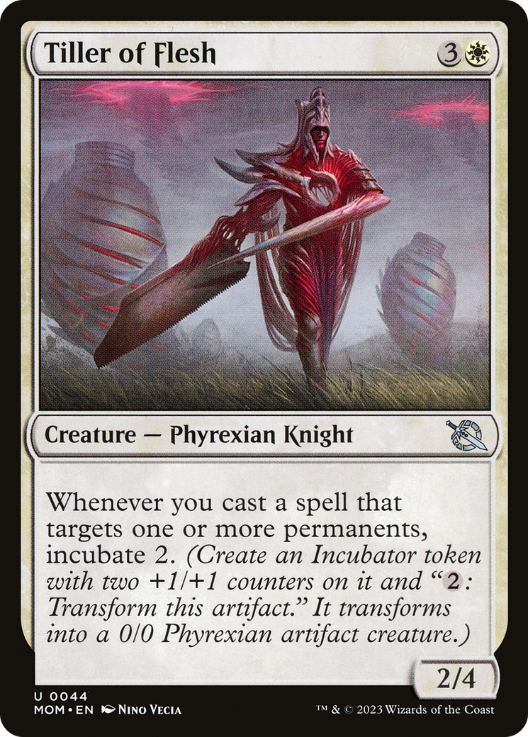Tiller of Flesh (MOM-044) [March of the Machine] Foil MTG Single Wizards of the Coast