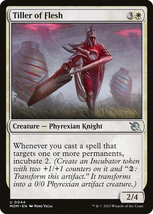 Tiller of Flesh (MOM-044) [March of the Machine] Foil MTG Single Wizards of the Coast