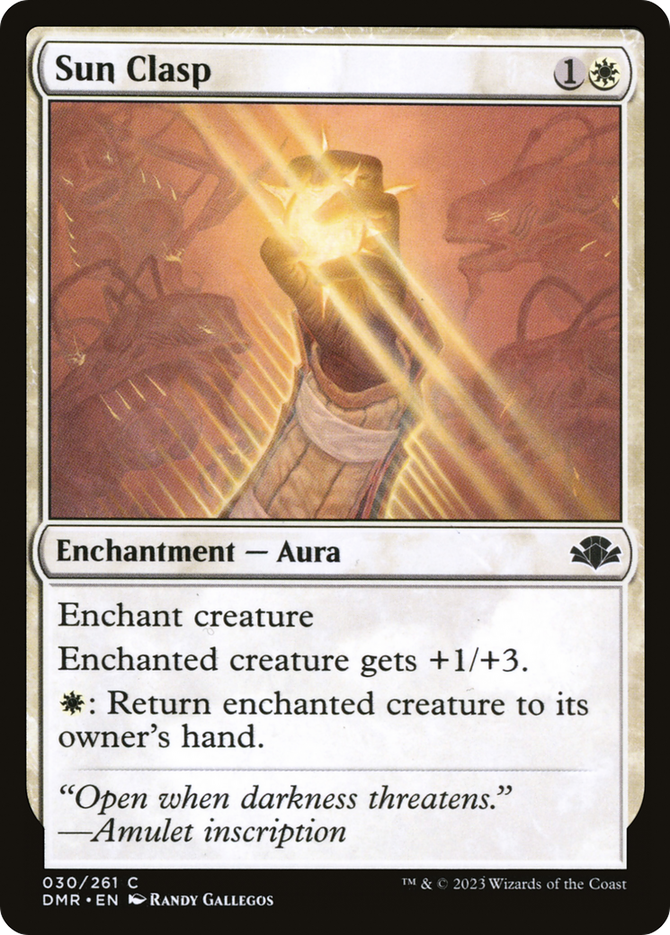 Sun Clasp (DMR-030) [Dominaria Remastered] MTG Single Wizards of the Coast