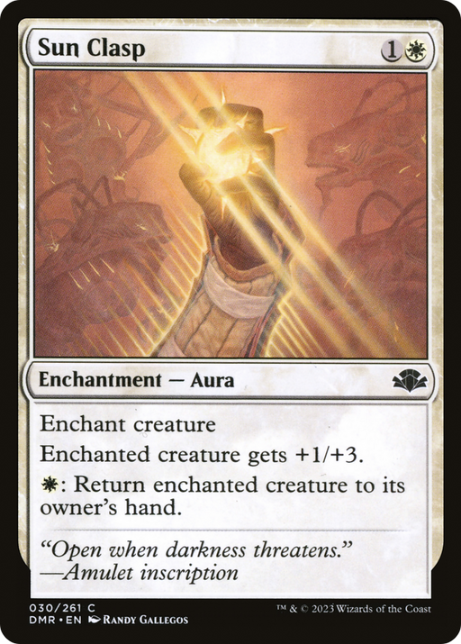Sun Clasp (DMR-030) [Dominaria Remastered] Foil MTG Single Wizards of the Coast
