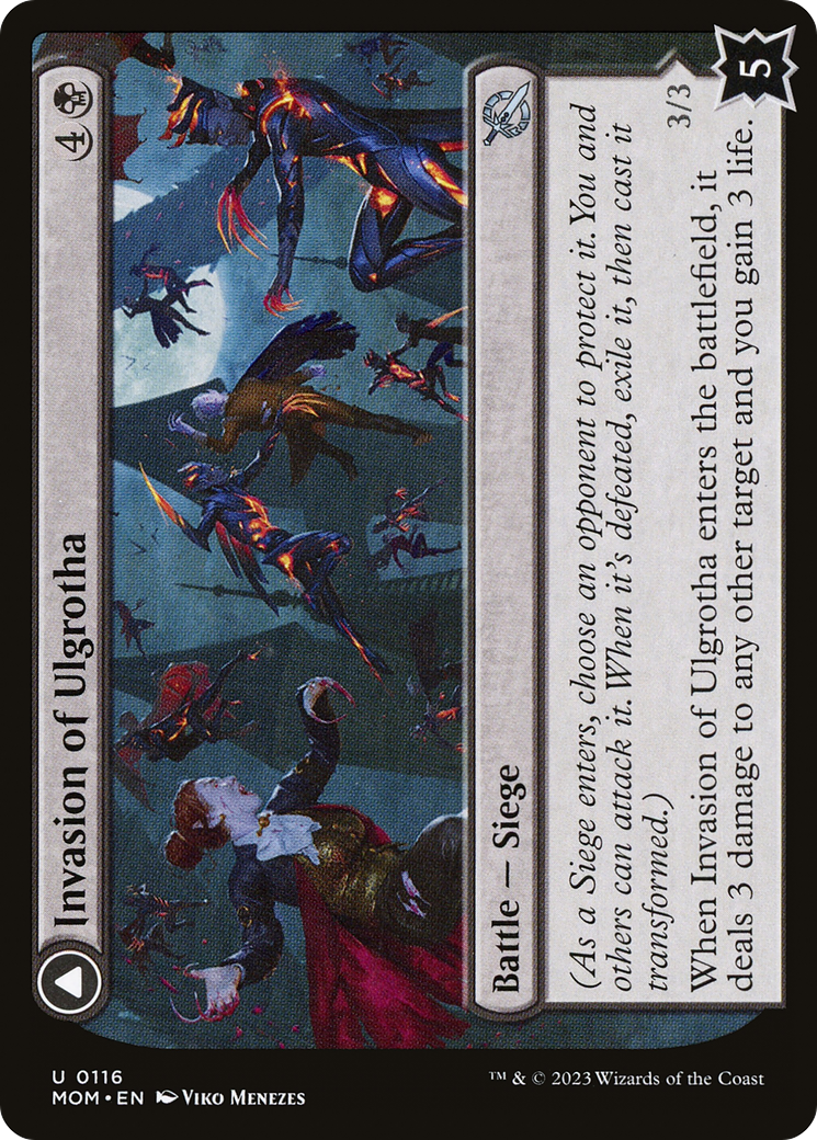 Invasion of Ulgrotha (MOM-116) [March of the Machine] Foil MTG Single Wizards of the Coast