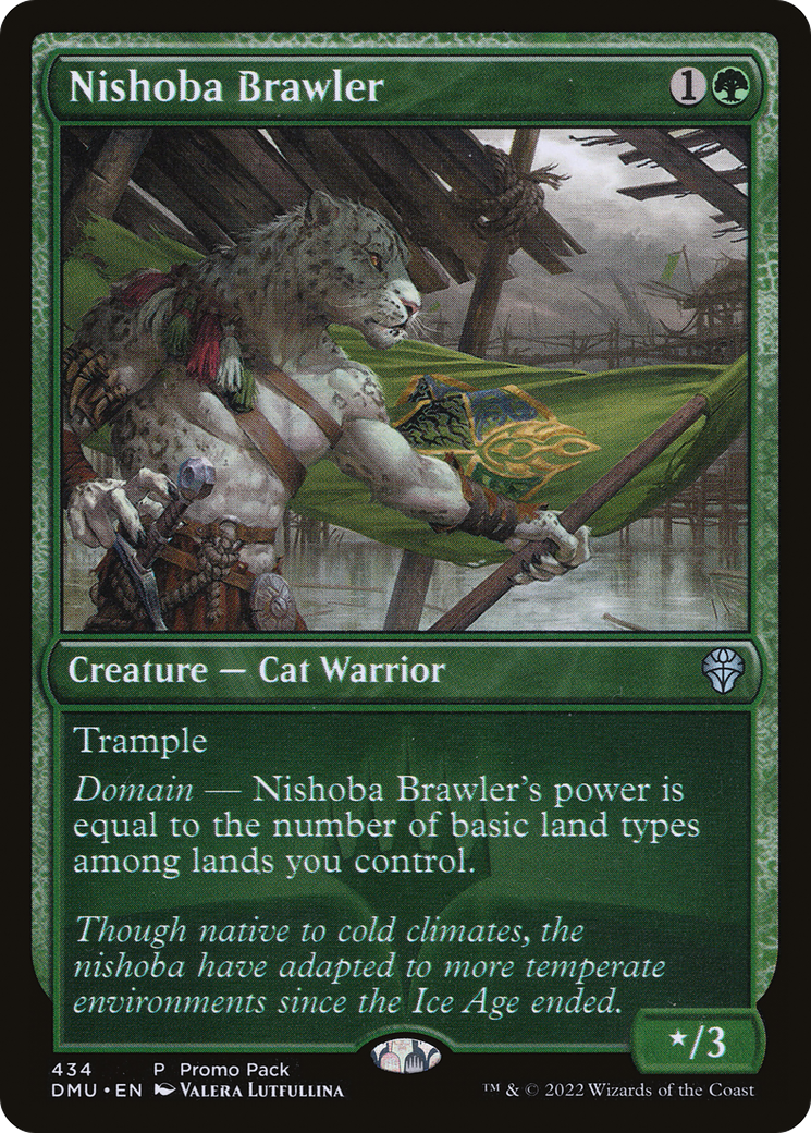 Nishoba Brawler (PPDMU-434) [Dominaria United] Foil MTG Single Wizards of the Coast
