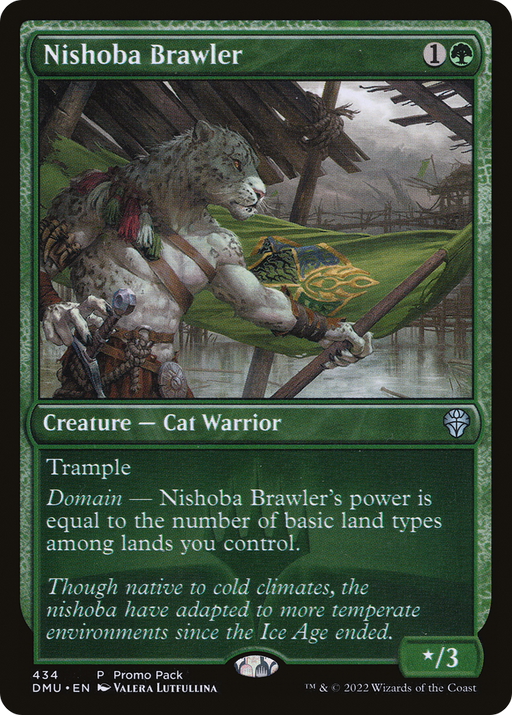 Nishoba Brawler (PPDMU-434) [Dominaria United] MTG Single Wizards of the Coast