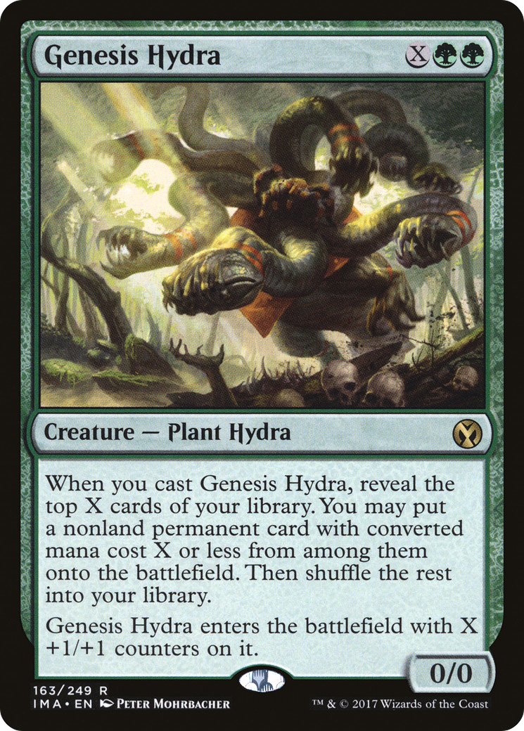 Genesis Hydra (IMA-163) [Iconic Masters] MTG Single Wizards of the Coast