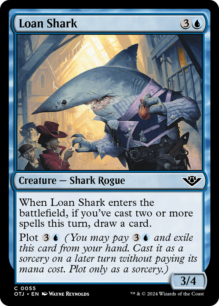 Loan Shark (OTJ-055) [Outlaws of Thunder Junction] MTG Single Wizards of the Coast