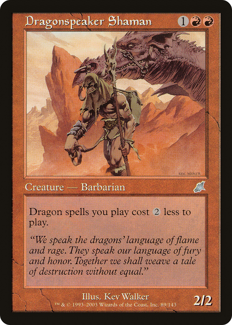 Dragonspeaker Shaman (SCG-089) [Scourge] Foil MTG Single Wizards of the Coast