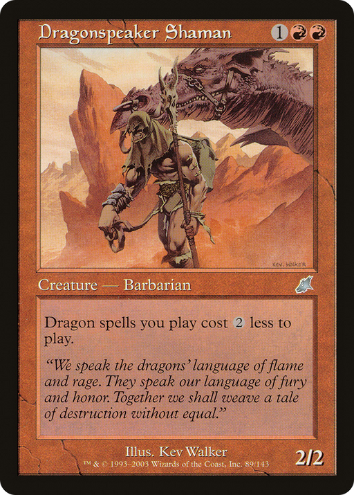 Dragonspeaker Shaman (SCG-089) [Scourge] Foil MTG Single Wizards of the Coast