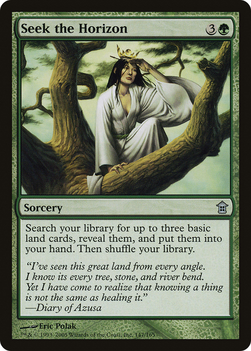 Seek the Horizon (SOK-147) [Saviors of Kamigawa] MTG Single Wizards of the Coast