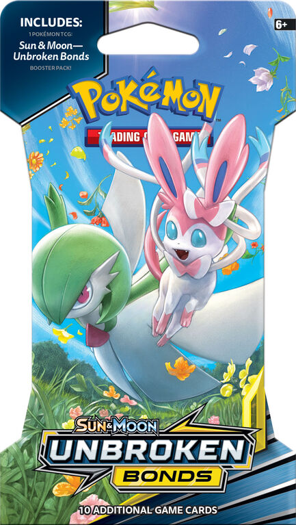 Pokémon Sun & Moon: Unbroken Bonds Sleeved Booster Pack Pokemon Sealed The Pokemon Company   