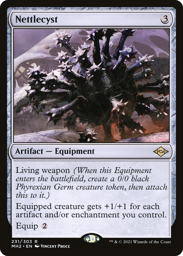 Nettlecyst (MH2-231) [Modern Horizons 2] MTG Single Modern Horizons 2