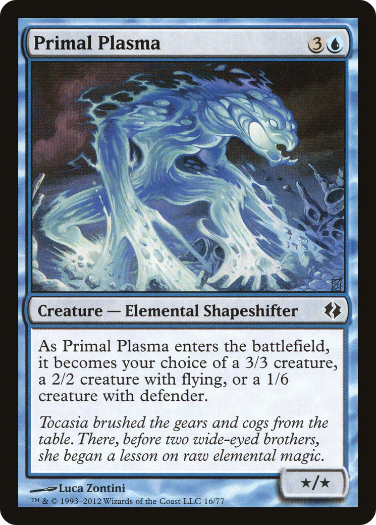 Primal Plasma (DDI-016) [Misc] Duel Decks: Venser vs. Koth MTG Single Wizards of the Coast