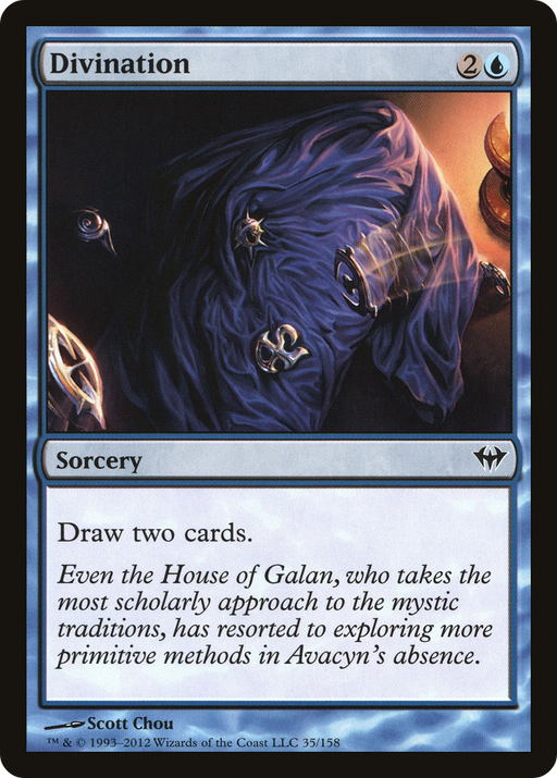 Divination (DKA-035) [Dark Ascension] MTG Single Wizards of the Coast