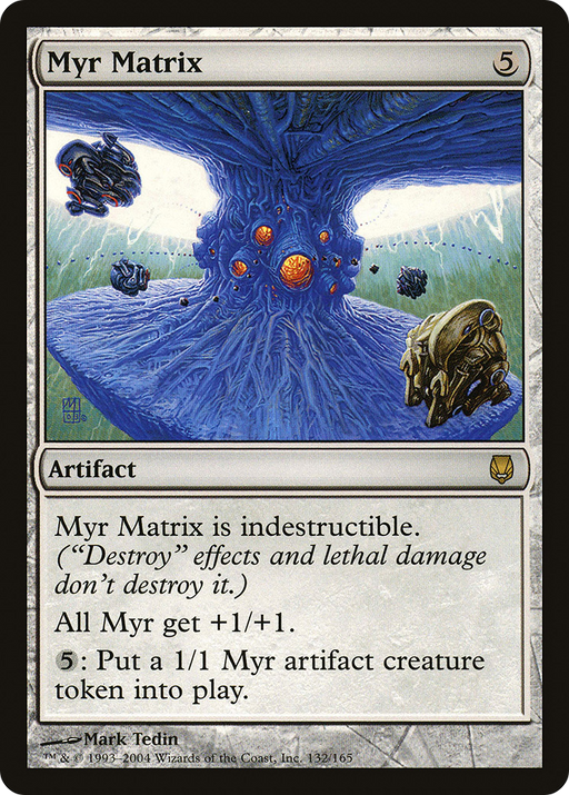 Myr Matrix (DST-132) [Darksteel] Foil MTG Single Wizards of the Coast