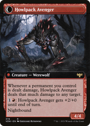Ill-Tempered Loner (VOW-378) [Innistrad: Crimson Vow] (Extended Art) MTG Single Wizards of the Coast