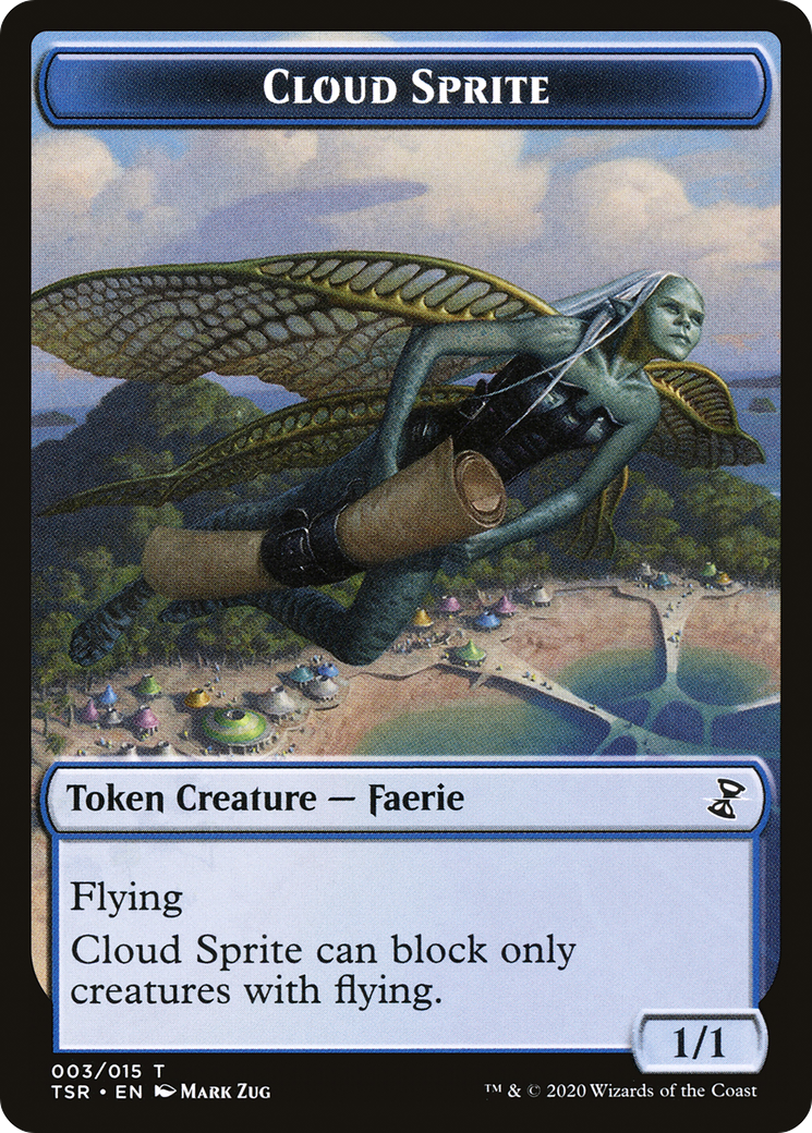 Cloud Sprite (TTSR-003) [Tokens] Time Spiral Remastered Tokens MTG Single Wizards of the Coast