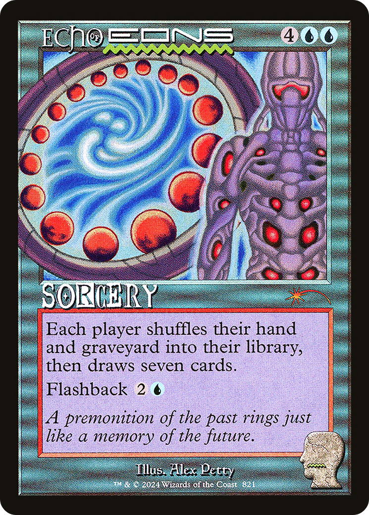 Echo of Eons (Rainbow Foil) (SLD-821) [Secret Lair] Drop Foil MTG Single Wizards of the Coast