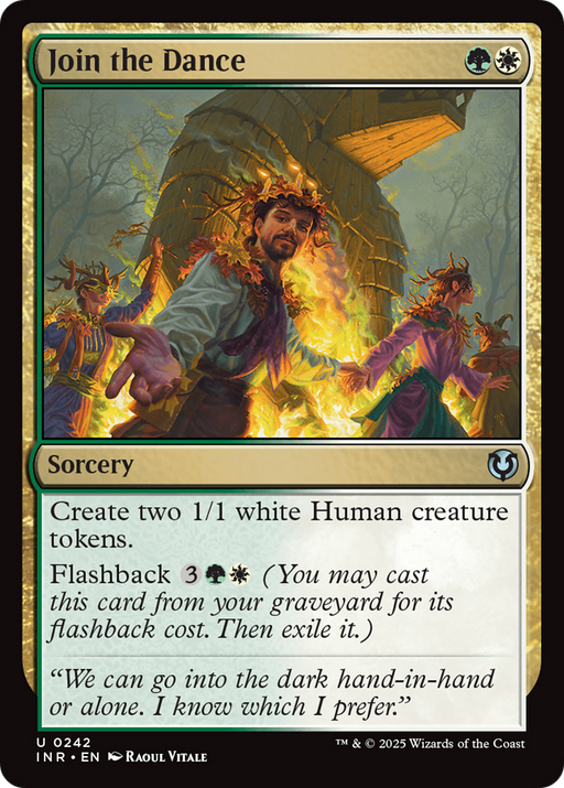 Join the Dance (INR-242) [Innistrad Remastered] Foil MTG Single Wizards of the Coast